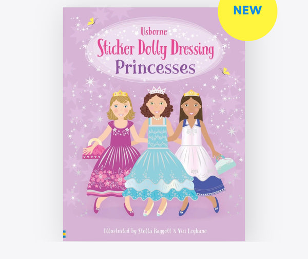 sticker dolly dressing book - assorted titles
