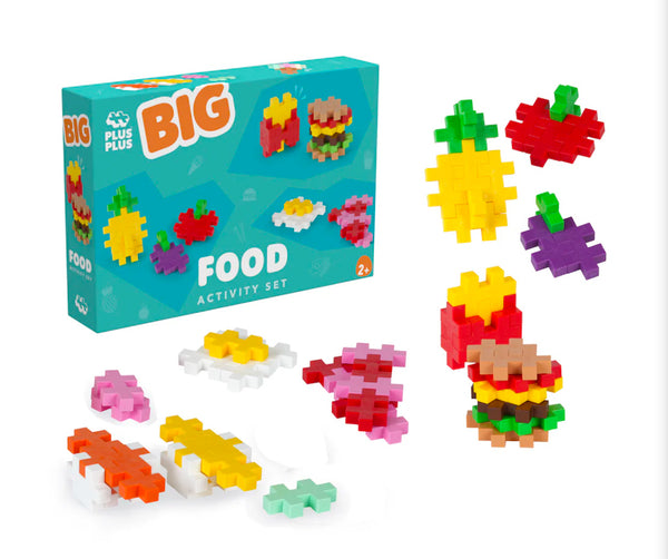plus plus big food activity set