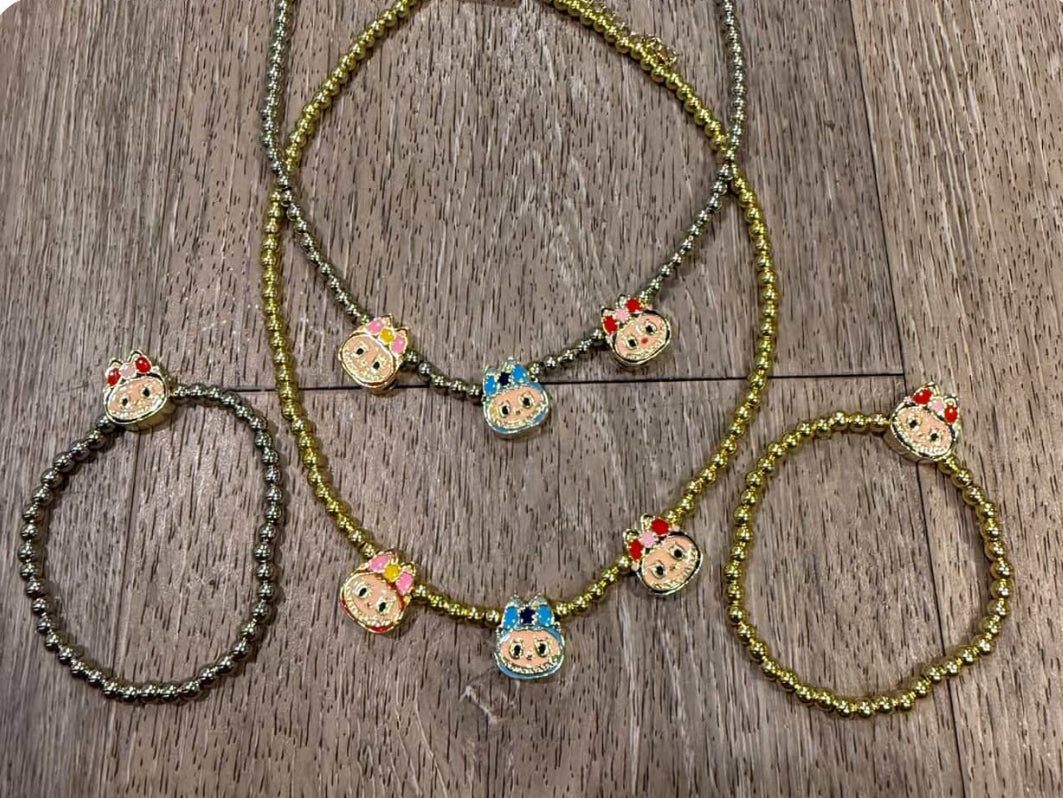 labubu bracelet and/or necklace