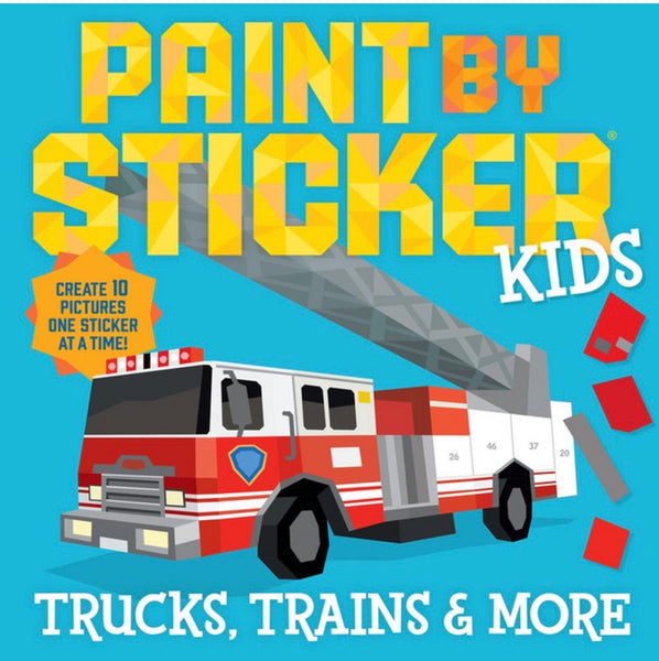 paint by sticker kids - assorted themes