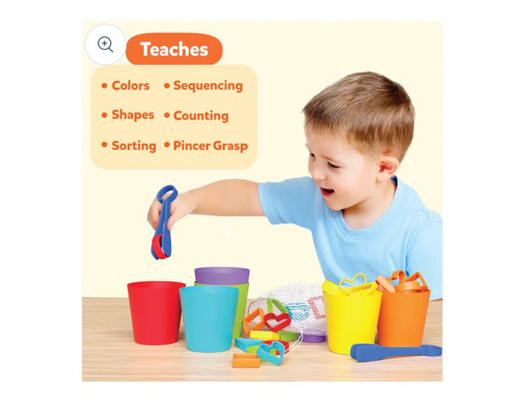 silicone rainbow sorting