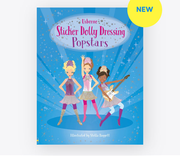 sticker dolly dressing book - assorted titles