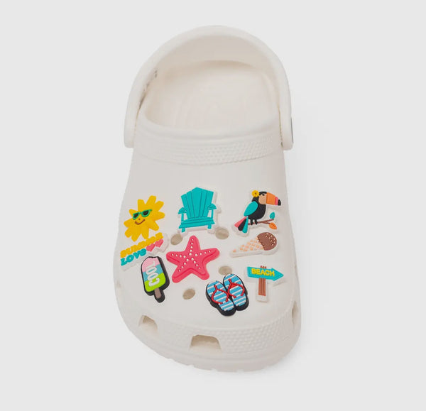 bath bomb - beach shoe charm