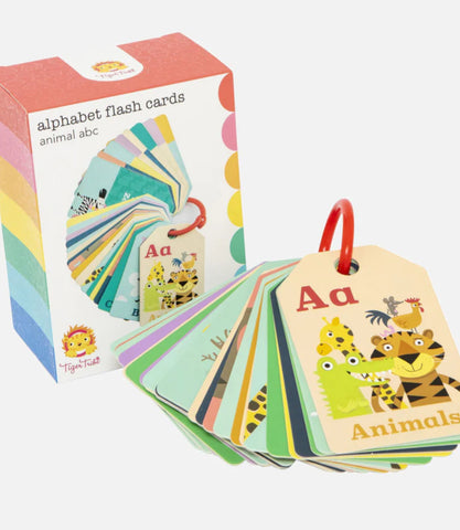 alphabet flash cards - animal abc