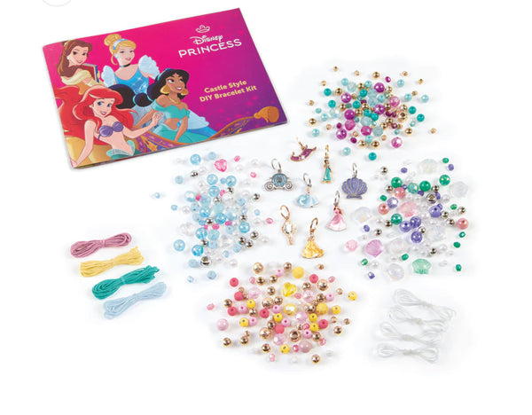 disney princess castle style diy bracelet kit