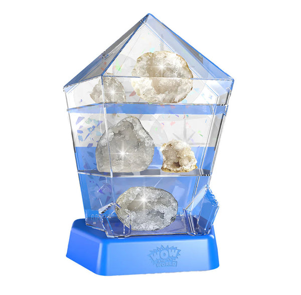 break open crystal geodes