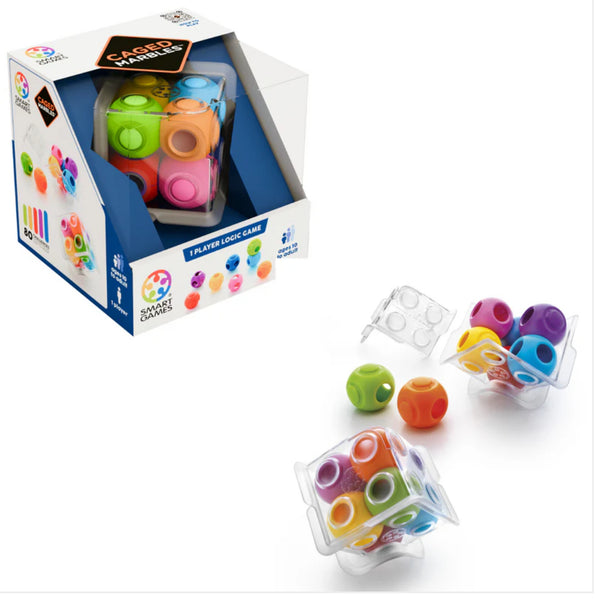 caged marbles