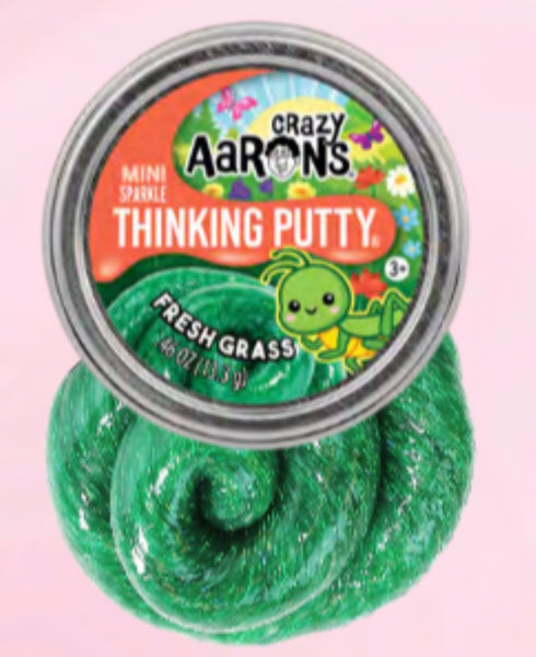 crazy aaron’s thinking putty mini tin - hello spring