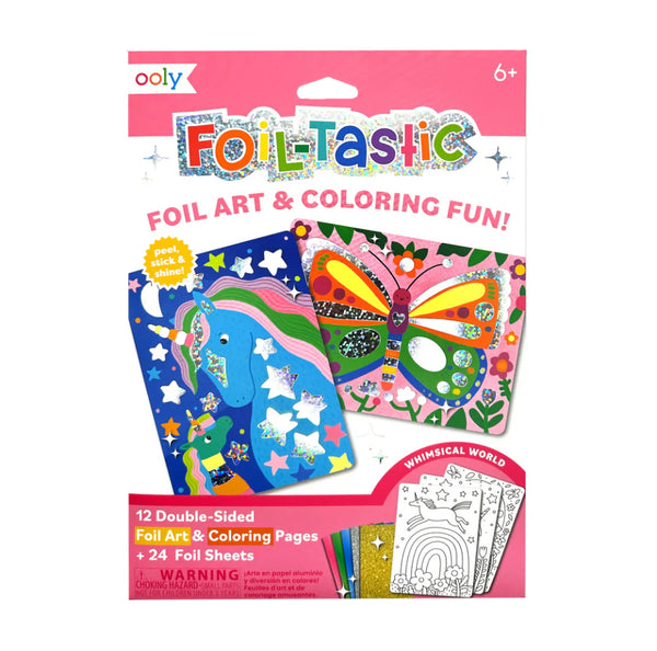 foil-tastic- foil art and coloring fun