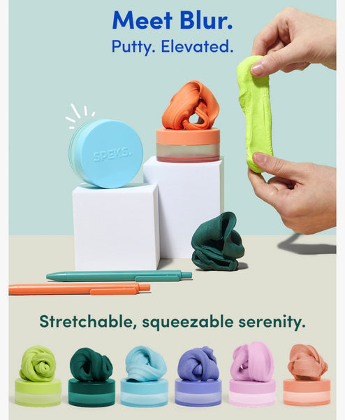 speks blur calming focus putty