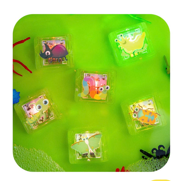 light up cubes - assorted themes