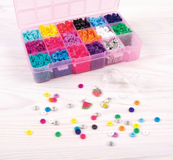 heishi beads case