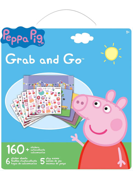 peppa pig grab and go stickers