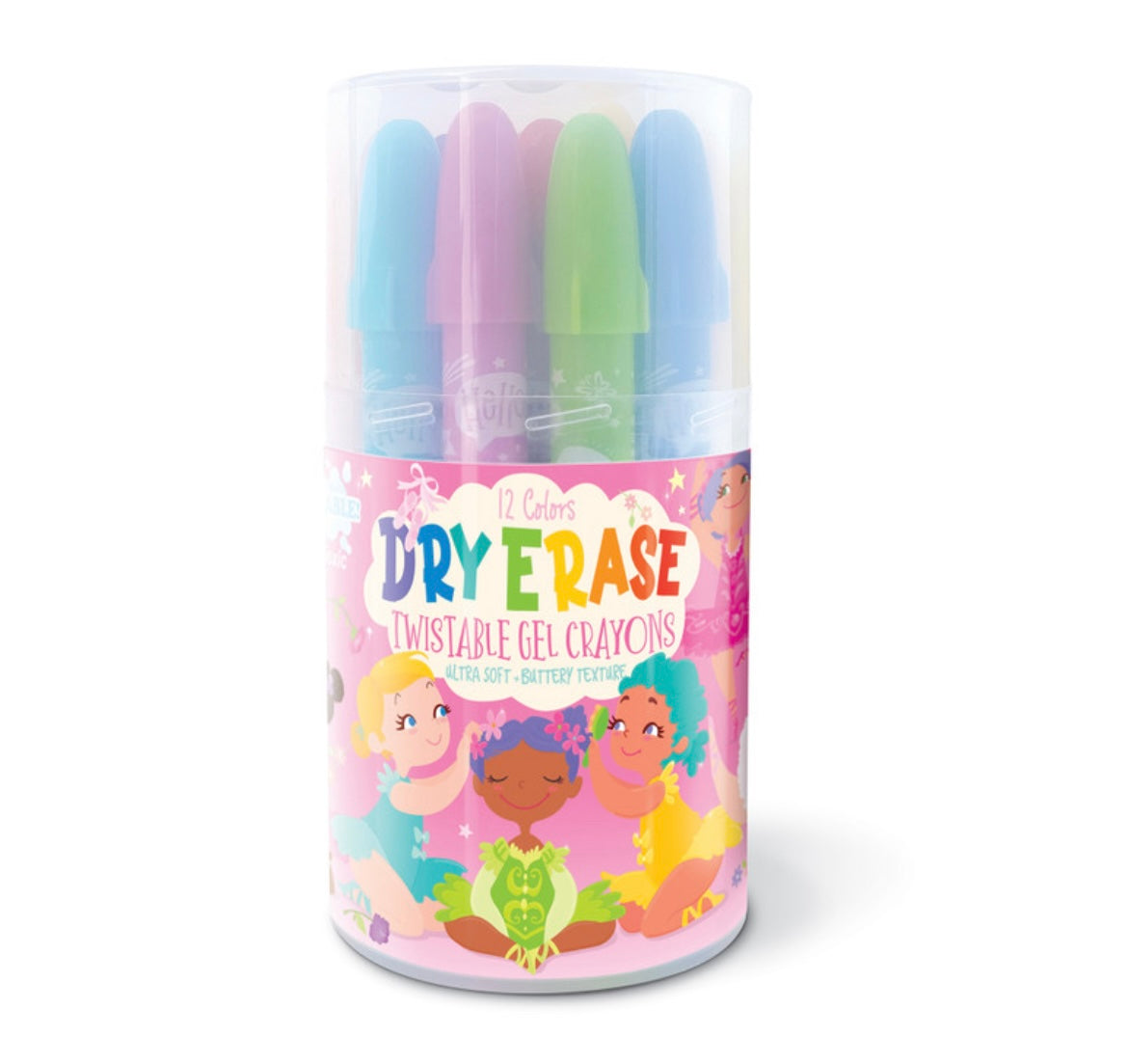 dry erase twistable gel crayons - pretty ballerina