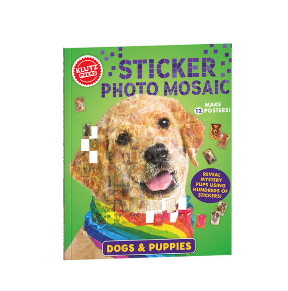 sticker photo mosaic cats and kittens or dogs and puppies