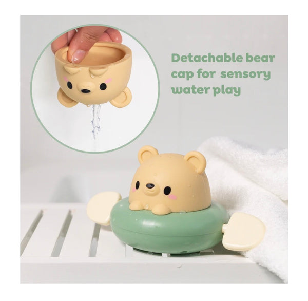 bath paddle boat - bear