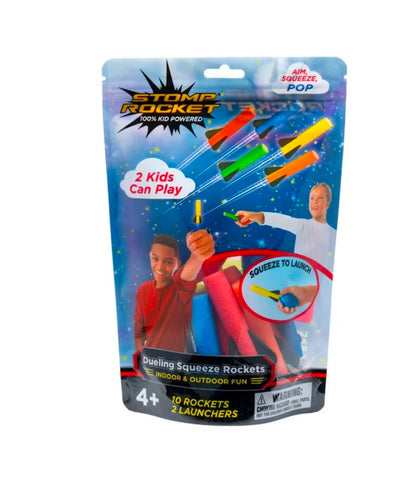 stomp rocket dueling squeeze rockets