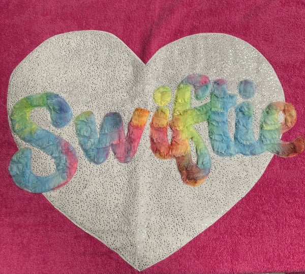boogie baby hooded toddler towel with appliqué