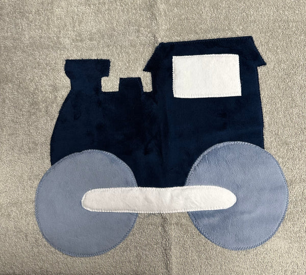boogie baby hooded toddler towel with appliqué