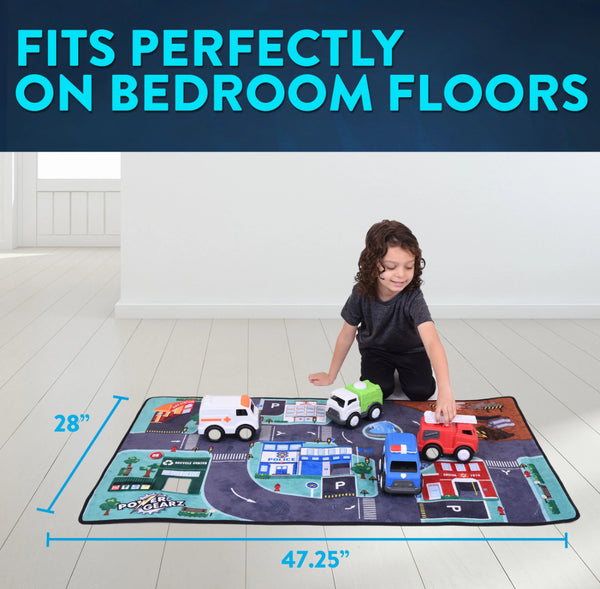 light up city playmat