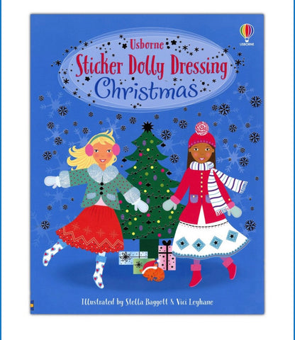 sticker dolly dressing - christmas