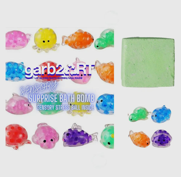 surprise bath bomb