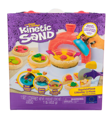 kinetic sand squish pizza