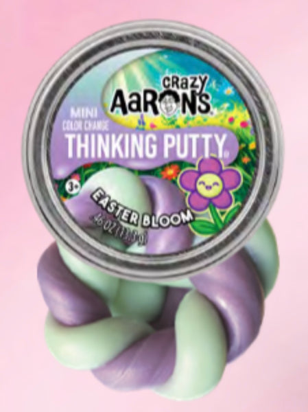 crazy aaron’s thinking putty mini tin - hello spring