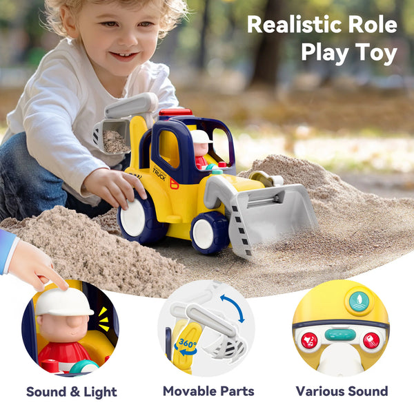 baby’s remote control construction truck