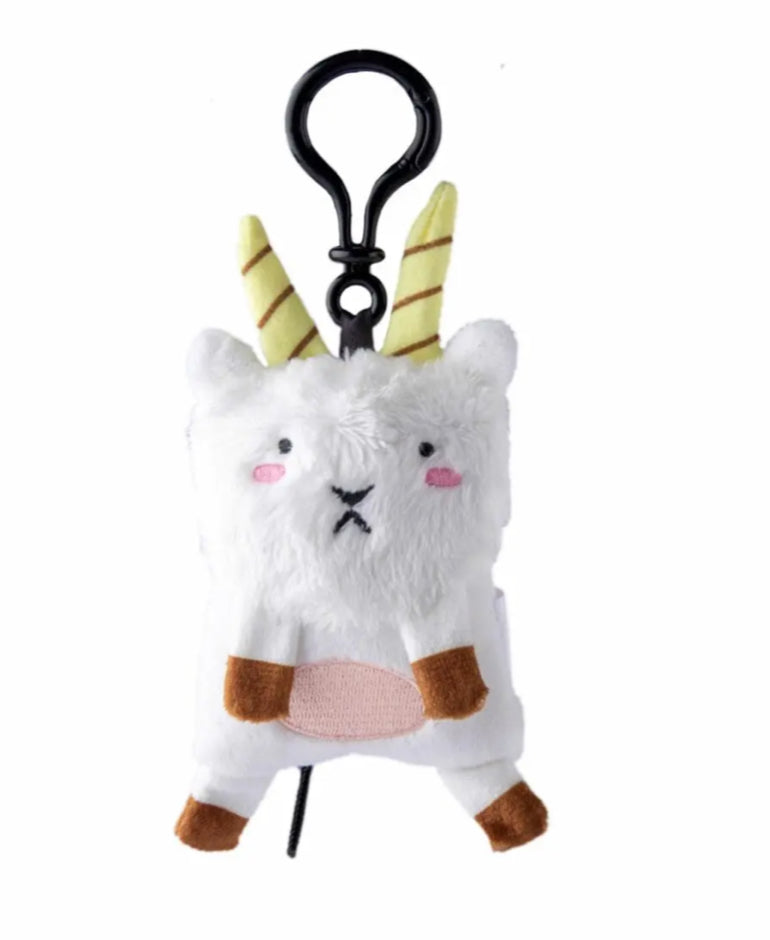 taco cat goat cheese pizza plush keychain