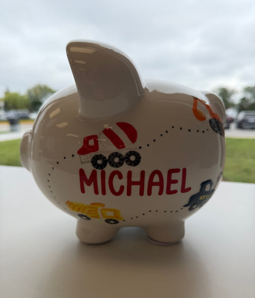 ceramic piggy bank