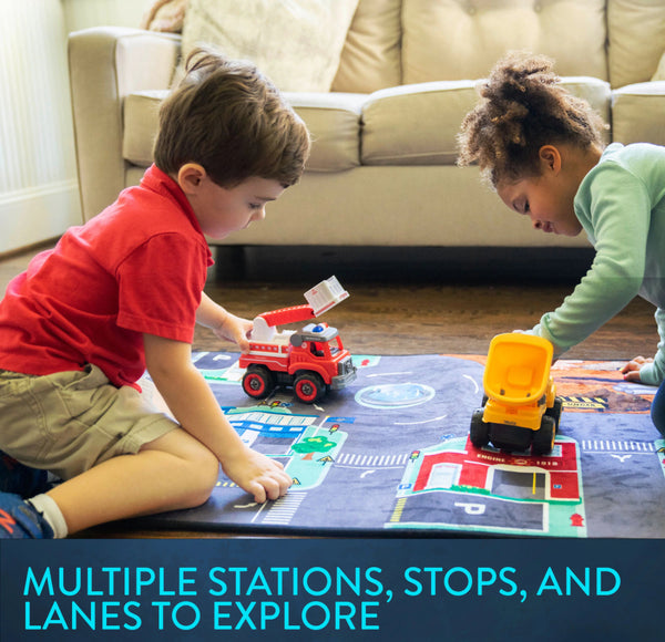 light up city playmat