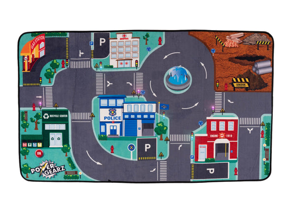 light up city playmat
