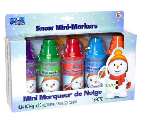 mini snow markers