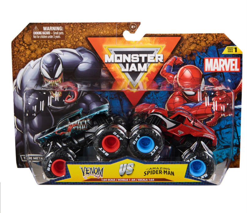 Hot wheels monster truck spiderman hotsell