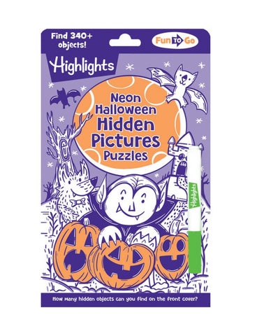 highlights neon halloween hidden pictures puzzles