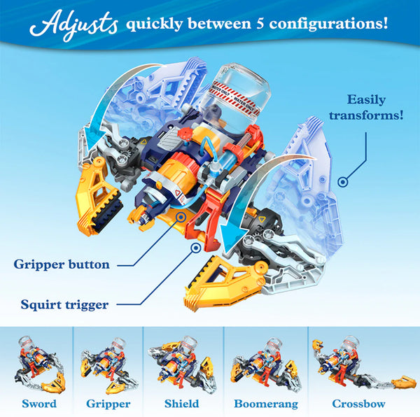 mega cyborg hydro blaster