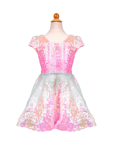 sorbet swirl skater dress