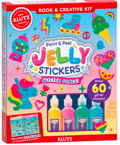 paint & peel jelly stickers