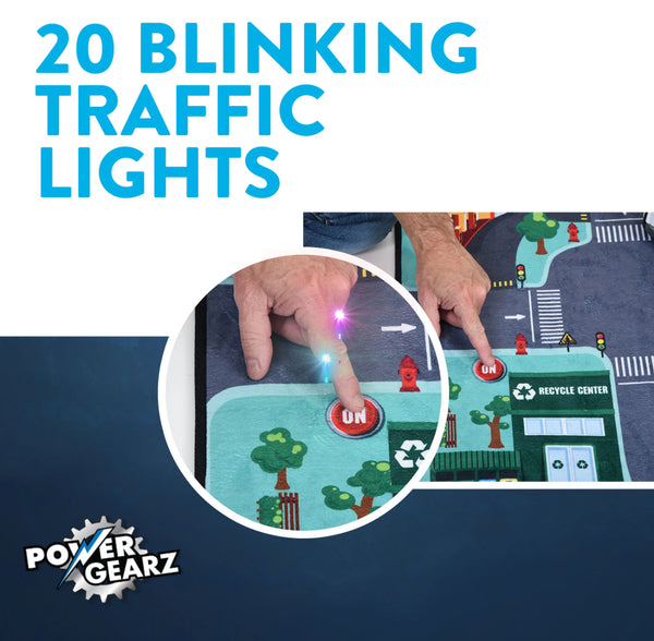 light up city playmat