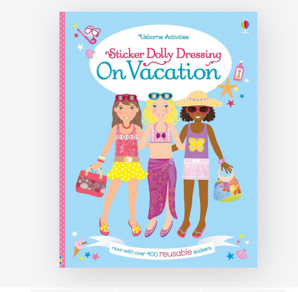 sticker dolly dressing book - assorted titles
