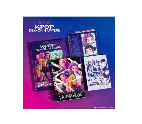 k-pop demon hunters fashion sketch set