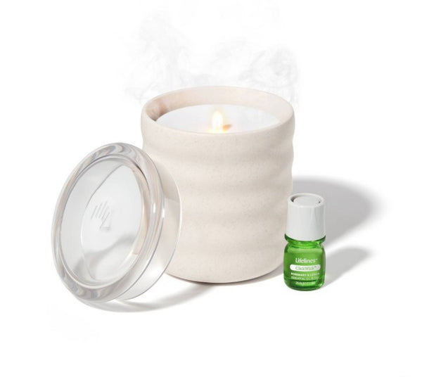 lifelines flameless candle diffuser - assorted scents