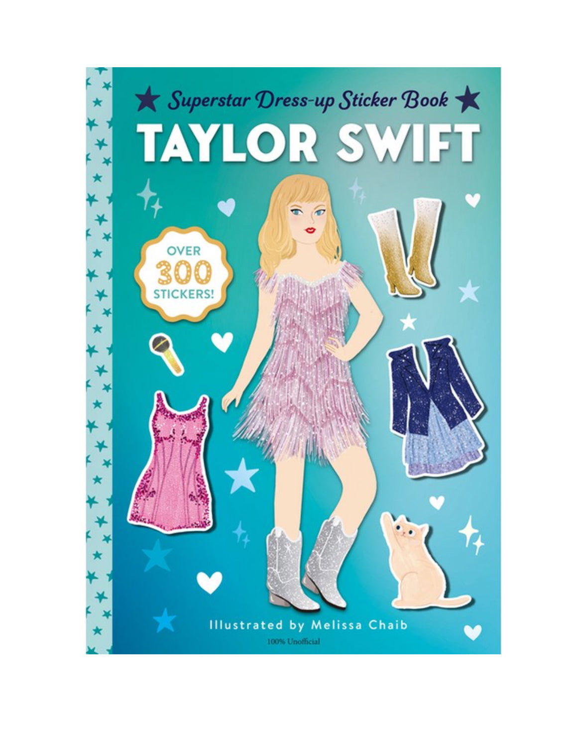 taylor swift superstar dress up sticker book