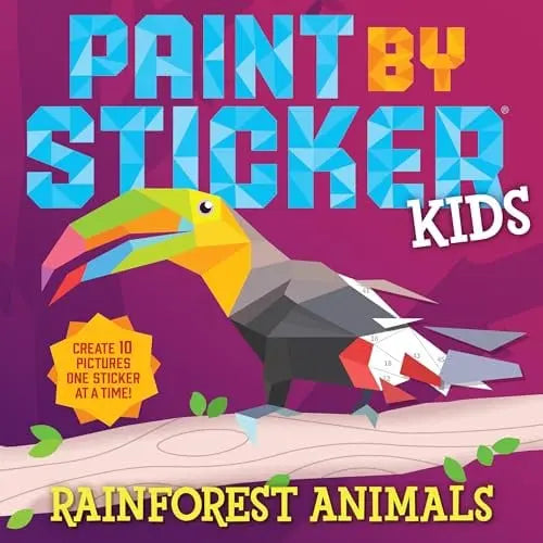 paint by sticker kids - assorted themes