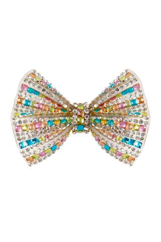 gem bow hairclip