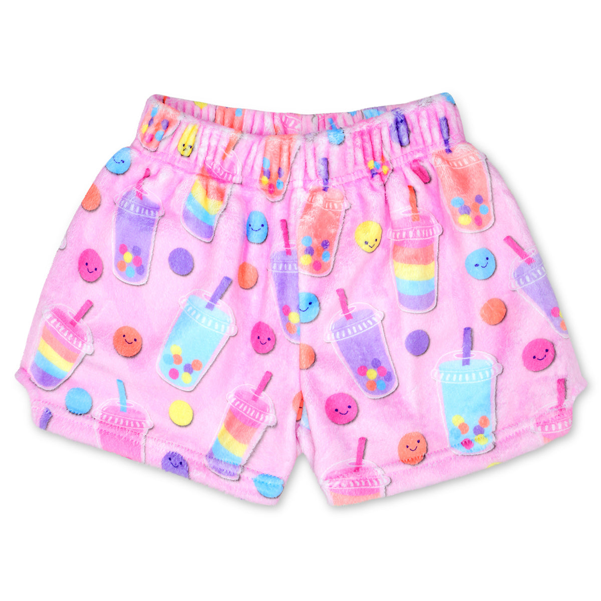 rainboba tea fuzzie shorts