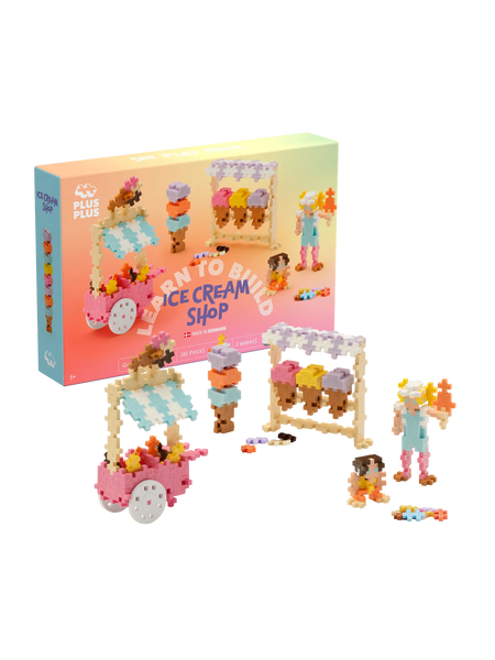 plus plus learn to build ice cream shop