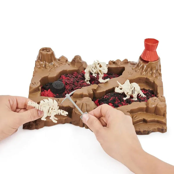 kinetic sand dino dig