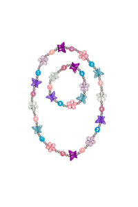 flutter me by necklace and bracelet set